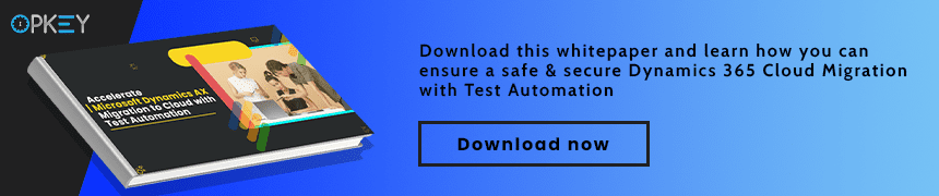 Dynamics 365 test automation