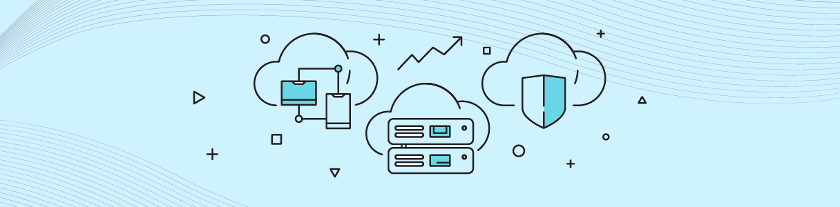 Diagram showing Oracle Cloud infrastructure, including servers, devices, and security features. Growth is indicated.
