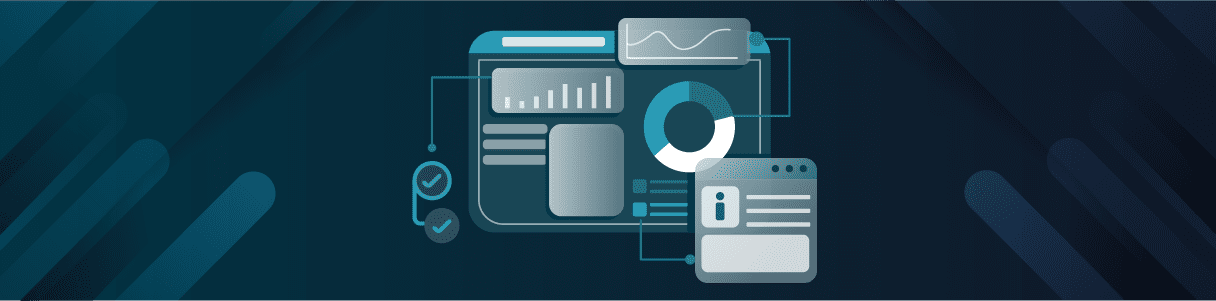 Dashboard showing key performance indicators (KPIs) for successful ERP transformation through continuous testing.