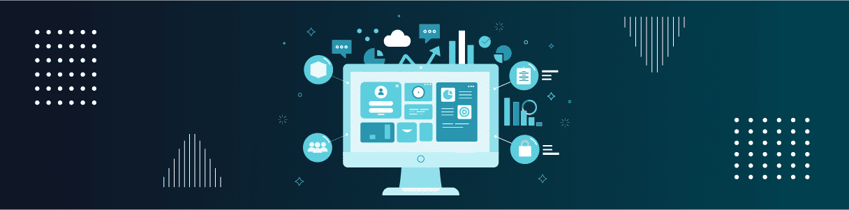 Dashboard displaying key performance indicators (KPIs) and data visualizations for software regression testing.