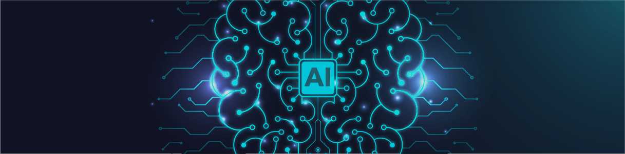 AI brain circuit board; AI-powered test automation