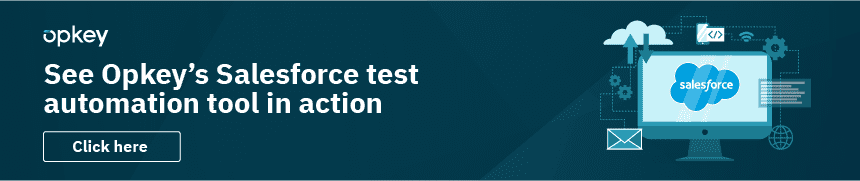 Salesforce regression testing