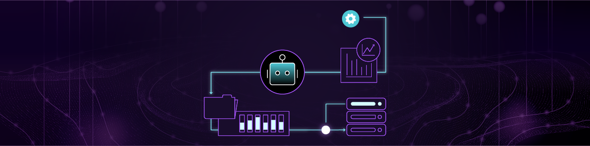 Diagram illustrating a Workday test automation framework, showing robot interacting with data, reports, and settings.