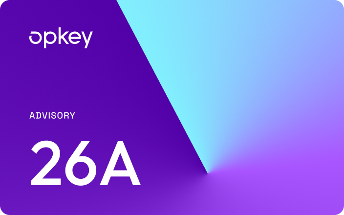 purple gradient with text Oracle 26A