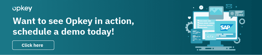 get demo of Automation Testing for SAP Opkey demo: automate SAP testing. Schedule a demo today!