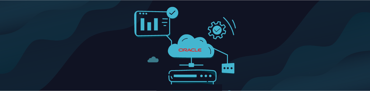 Diagram of Oracle Cloud Redwood 24C infrastructure, showing data analytics, security, and network connectivity.